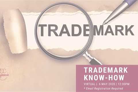 Trademark Application Know-How Workshop with Registered Patent Attorney Simon Law PLLC