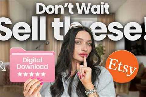 5 Highly PROFITABLE Unsaturated Digital Products to Sell on Etsy (for Beginners)