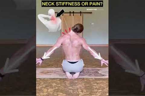 Tips for neck stiffness or pain 👁🙏🏼 #neckstiffness #neckpain #necktightness #yogatips #yoga