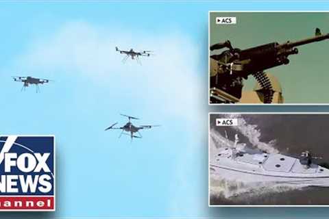 $10 DRONE KILLER: Inside the autonomous 'bullfrog' machine gun 'changing the game' of war