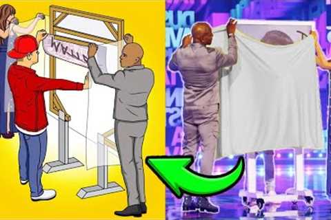 World's 5 MOST FAMOUS AGT Magic Secrets Revealed! | David Blaine - Dustin Tavella - Fool Us