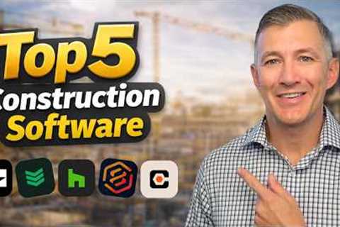 Top 5 Construction Software for 2026 (Projects, Scheduling, Estimating &amp; More)