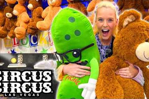Clownin' Around The Carnival Games at Circus Circus!