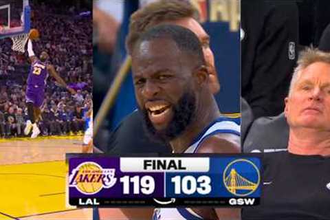 LEBRON JAMES DISMANTLES THE WARRIORS! 👑 Draymond &amp; Kerr CAN'T BELIEVE IT! | 4th Quarter..