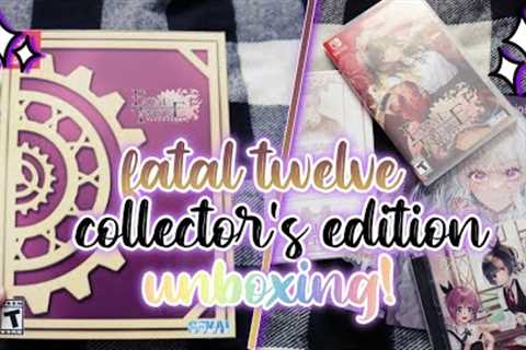 FATAL TWELVE COLLECTOR'S EDITION UNBOXING! | LIMITED RUN GAMES | dakotasuke