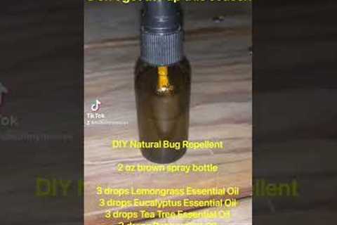 Simple DIY Insect Repellent! #insectrepellent #bugspray #essentialoils #diy