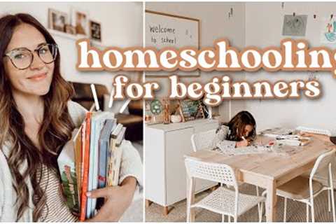 HOW WE HOMESCHOOL OUR KIDS + WHAT WE USE! curriculum, daily rhythms + more!