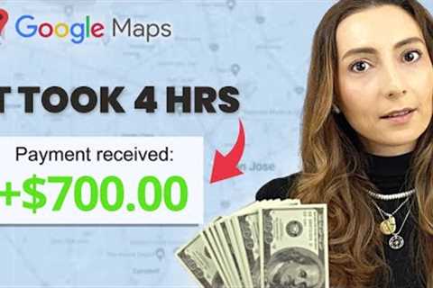 I Tried Making $800 in 4 Hours with Google Maps (To See If It Works)