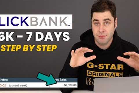 Clickbank For Beginners: How I Made $6000 In 7 Days Sending 2 Emails! (Step By Step)