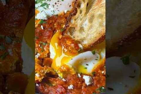 When I don’t want leftovers I make this single serve shakshuka