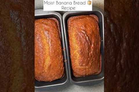 The Most Moist Banana Bread     #foodlover #bananabread #mikkymoc
