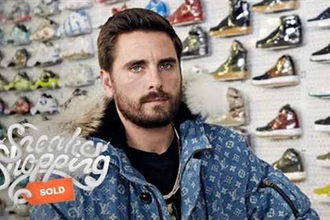 Scott Disick Goes Sneaker Shopping With Complex