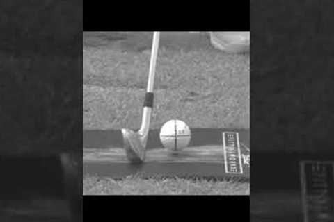 What Actually Happens When You Hit a Golf Ball (SLOW MO) 🤯⛳️ Golf Swing Tips #shorts