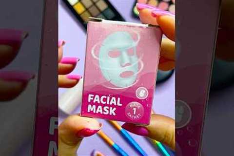 ASMR Makeup Set Satisfying with Unboxing &amp; Review Pink Sounds Video Facial Mask