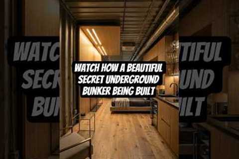 We Built a Secret Underground Bunker Under a Garden Pool (Full Construction Timelapse)