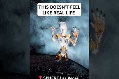 Okay this is the coolest thing I've EVER SEEN! Anyma at Sphere is NEXT LEVEL #edm