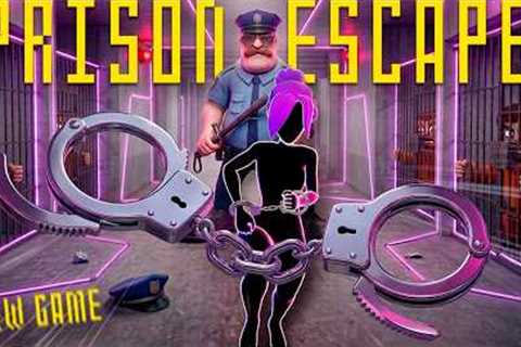 POV PRISON ESCAPE RUN 🚨 Immersive Interactive Warm-up |🏃‍♂️Full Body LEVEL | 4K Viral Game