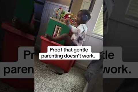 Being Gentle Doesn’t Always Work🤣#foryou#baby#parents #gentleparenting#funny#dadsoftiktok