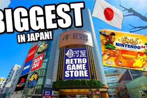 Japan's BRAND NEW Retro Game Store is ABSOLUTELY MASSIVE | 2026 Grand Opening FULL TOUR!