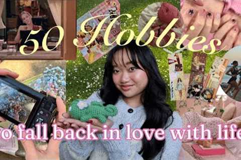 cool girls have HOBBIES ★ 50+ aesthetic ideas to stop doomscrolling in 2025