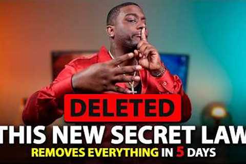 Breaking 🚨  This New Law Makes The Credit Bureaus Remove Everything In 4 Days!
