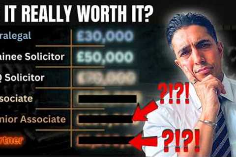 The ACTUAL paycheck of a Lawyer in the UK (Paralegal to Partner)