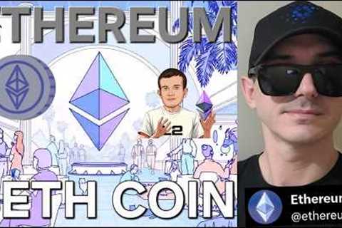 $ETH - ETHEREUM BLOCKCHAIN COIN CRYPTO COIN HOW TO BUY ETH VITALIK BUTERIN UNISWAP DEX FOUNDATION