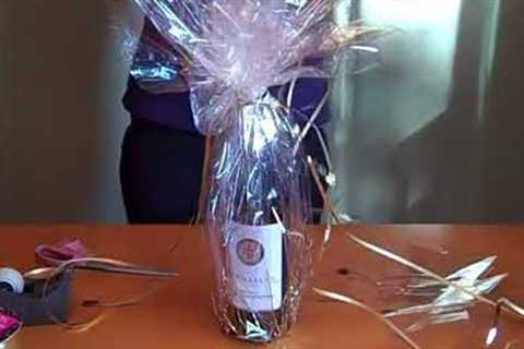 WINE BOTTLE GIFT - A BEAUTIFUL PRESENTATION