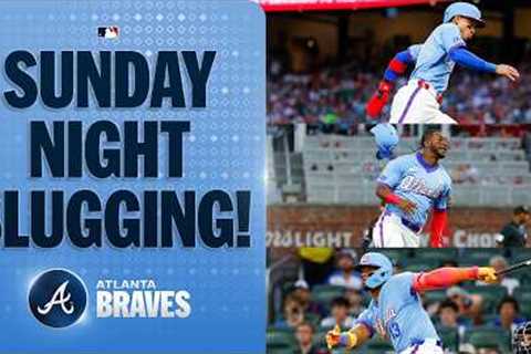 ALL RUNS: Braves SHINE on Sunday Night Baseball with 13 RUNS and 19 HITS! 🤩🔥