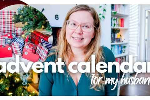 I made a Personalized Advent Calendar FOR MY HUSBAND 2022 | gift ideas for him