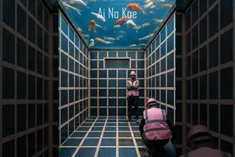 Insane Lava Lounge 🌋 Underground Bunker with Molten Epoxy Floor #shorts #bunker