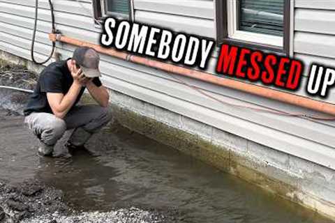 Flooded Foundation | This Water Has To Go!