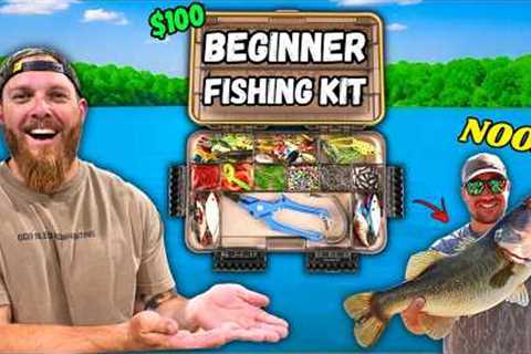 I Built a $100 Bass Fishing Kit for a Beginner...(He Caught a BIG!)