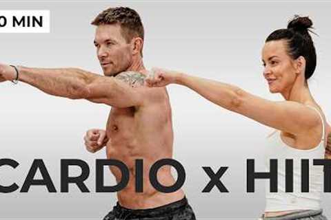 40 MIN CARDIO HIIT WORKOUT - Full Body, No Equipment, No Repeats