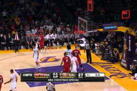 LeBron James Dazzles Versus the Lakers in Tinseltown