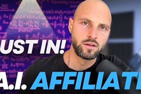 AI is Breaking Affiliate Marketing (5 WAYS to Make Money)