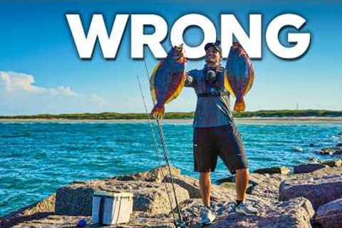 You’re Fishing Jetties Wrong… Here’s Why You’re Not Catching (Slip bobber rig)