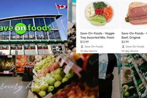 MY $150 GROCERY SHOPPING HAUL IN CANADA 🇨🇦||GROCERYHAUL