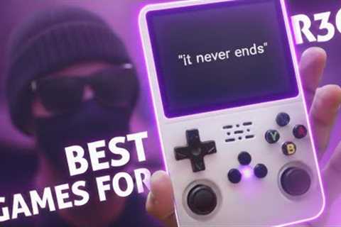 BEST GAMES TO PLAY ON THE R36s RETRO HANDHELD CONSOLE