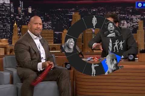 Dwayne Johnson Does The Wrong Emote