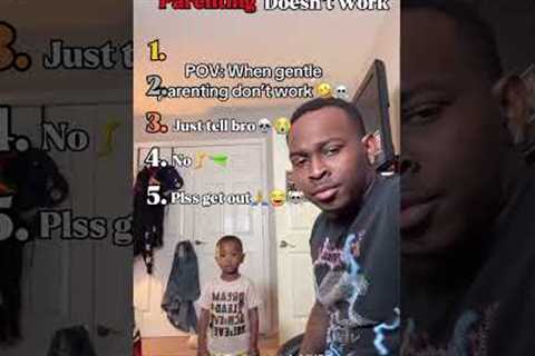 Ranking Best Gentle Parenting Doesn't Work #ranking #funny #shorts