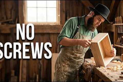 How Amish Carpenters Build Cabinets That Last 200 Years Without Screws
