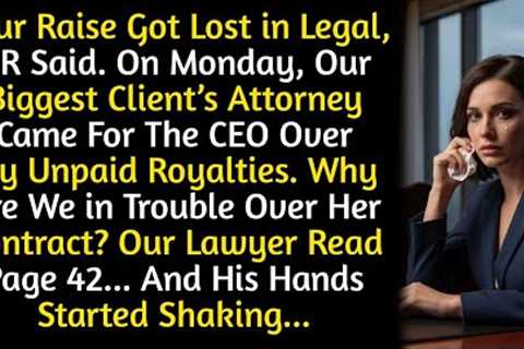 HR Lost My Raise in Legal.I Triggered the $80M Royalty Clause. | Corporate Checkmate