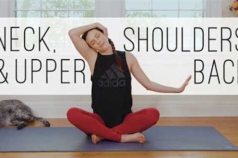 Yoga For Neck, Shoulders, Upper Back  |  10-Minute Yoga Quickie