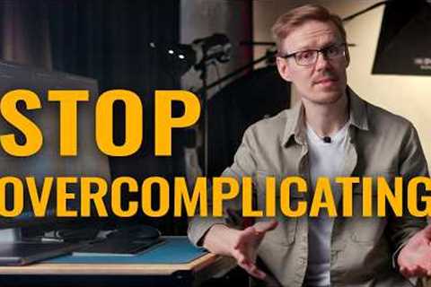 Stop Copying Complex Setups — Start With This Instead (Product Photography Tips)
