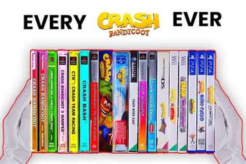 Unboxing Every Crash Bandicoot Game Ever (1996-2023)