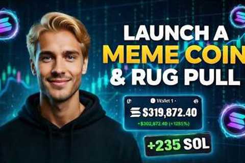 How I Easily Rug Pull a Meme Coin in 7 Minutes (NEW METHOD)