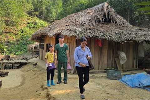 Fishing Skills highland boy Khai and Hiep catch fish to sell, and receive good news from toan