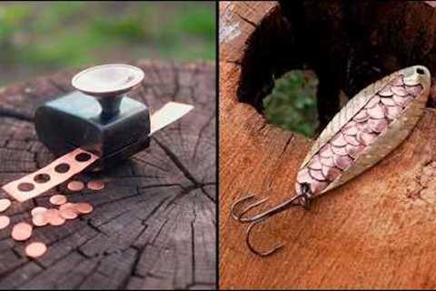 Fishing Tool Hack: DIY Copper Scales for Lure Making