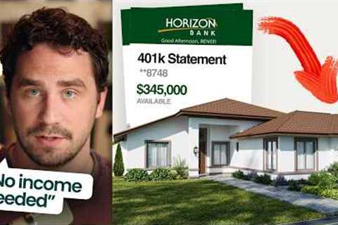 Use Your Bank Account To Buy A Home (No Income Needed)